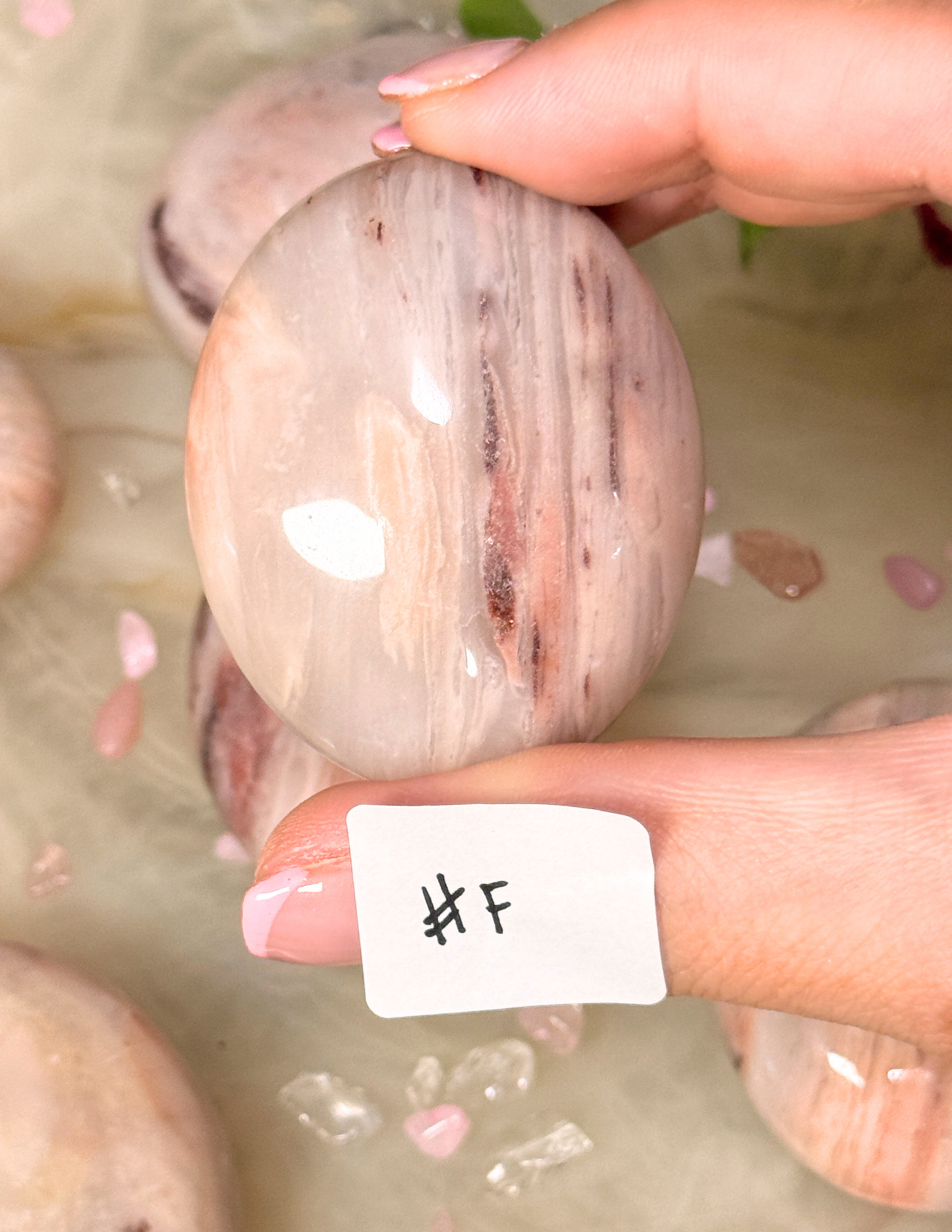 “We Only Wear Pink on Fridays” 💗 | Pink Aventurine Palm Stones | Choose Your Own Vibes