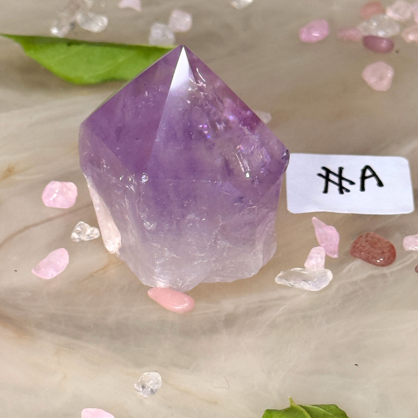 🧁💜 Cupcake Calm – Amethyst “Cupcake” Point: A