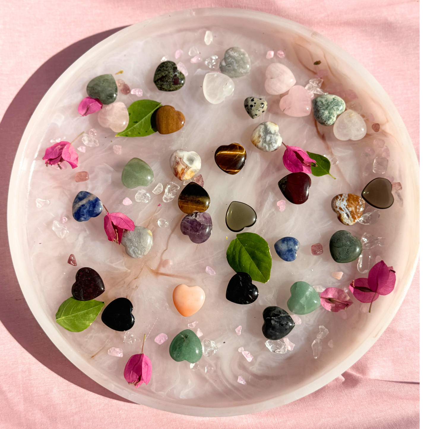 ๐ Mini Crystal Heart (Intuitively Chosen)
