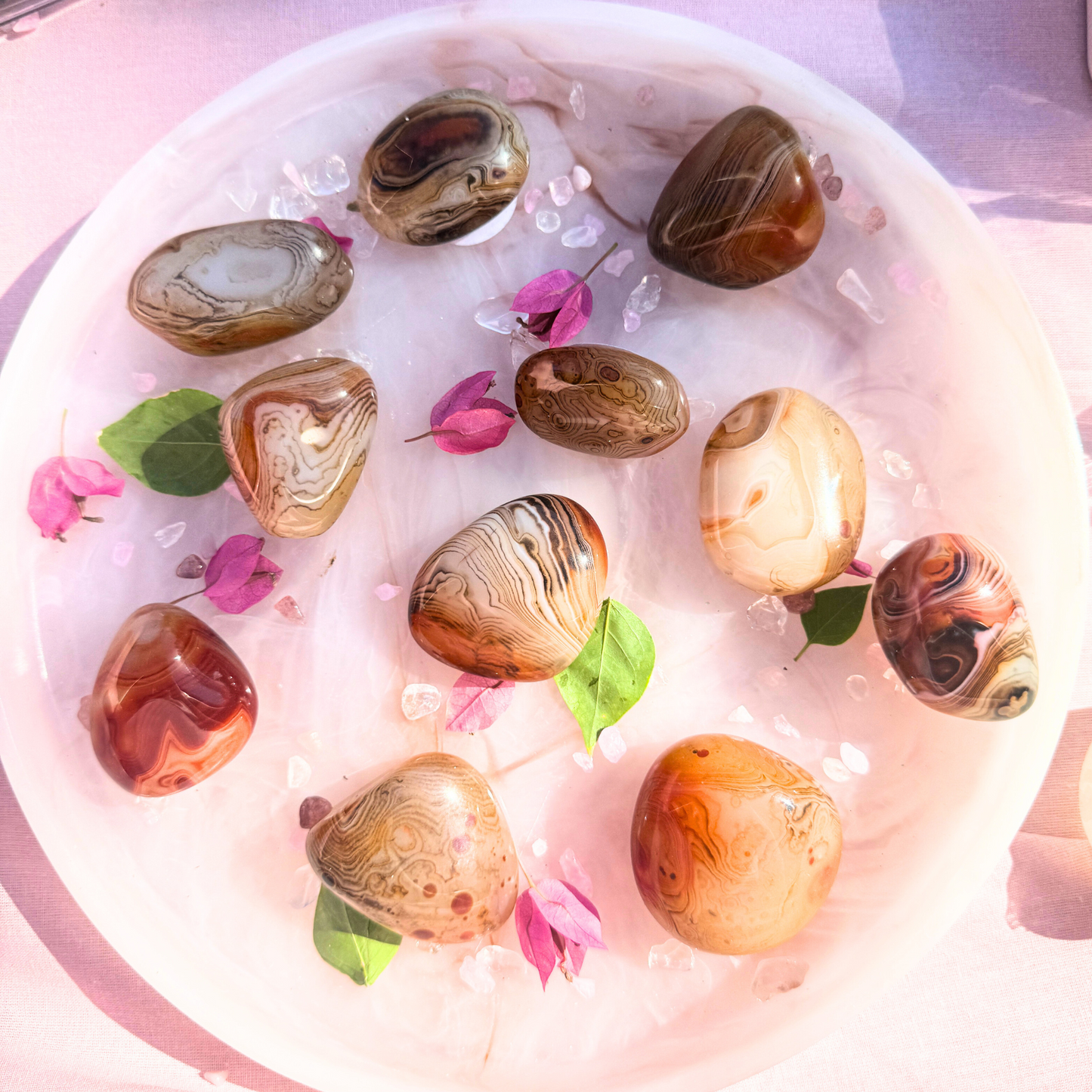 Chunky Sardonyx Tumbles – Protective + Spicy AF 🧿💥