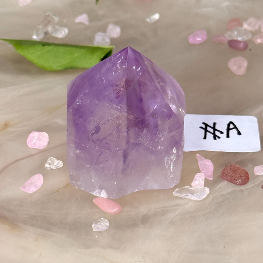 🧁💜 Cupcake Calm – Amethyst “Cupcake” Point: A