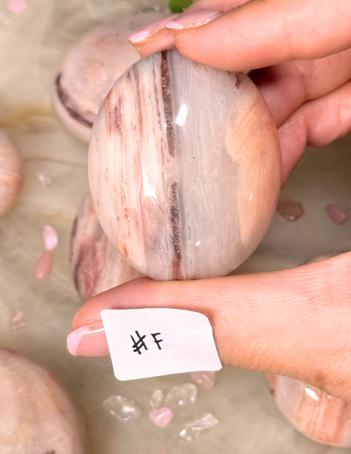 “We Only Wear Pink on Fridays” 💗 | Pink Aventurine Palm Stones | Choose Your Own Vibes
