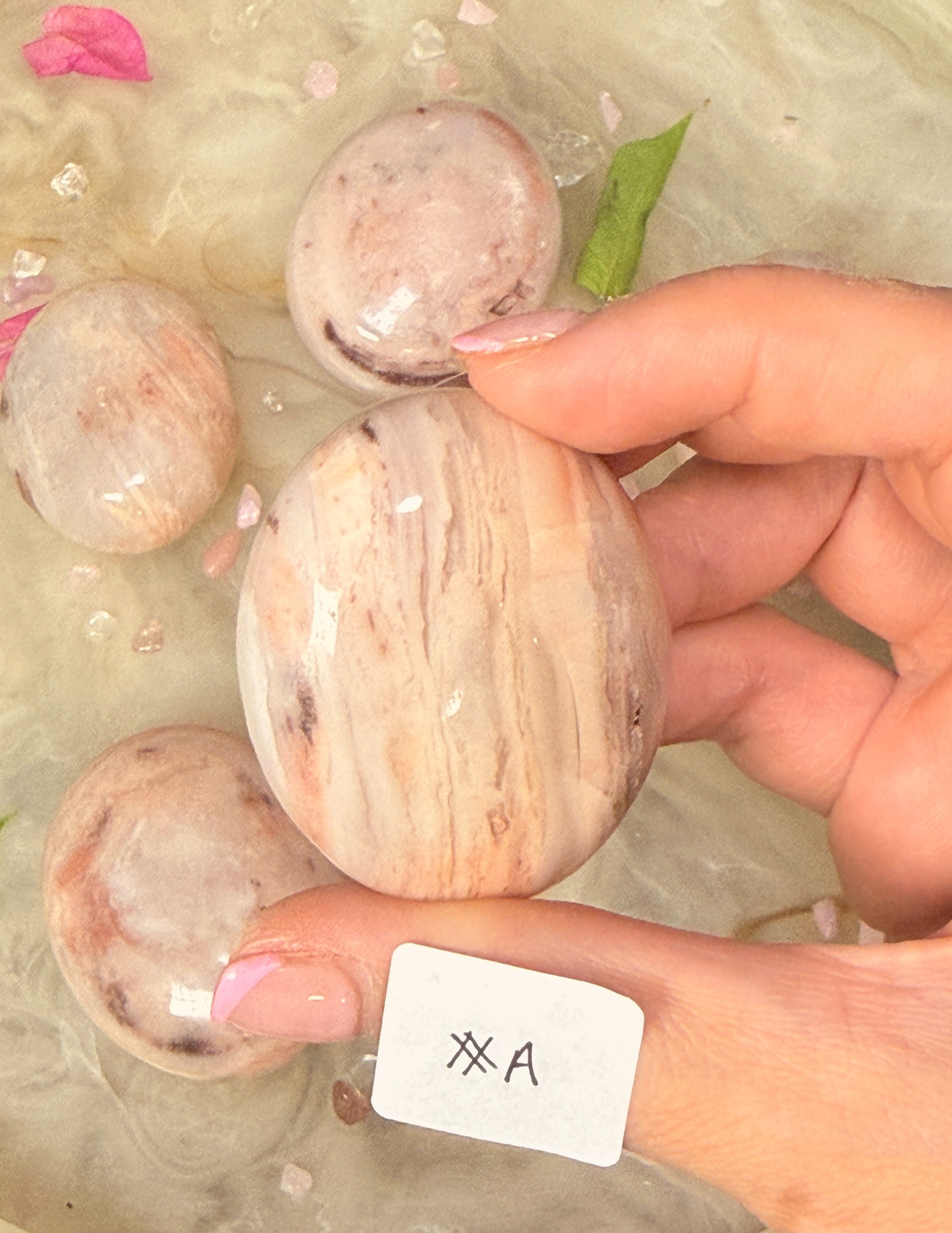 “We Only Wear Pink on Fridays” 💗 | Pink Aventurine Palm Stones | Choose Your Own Vibes