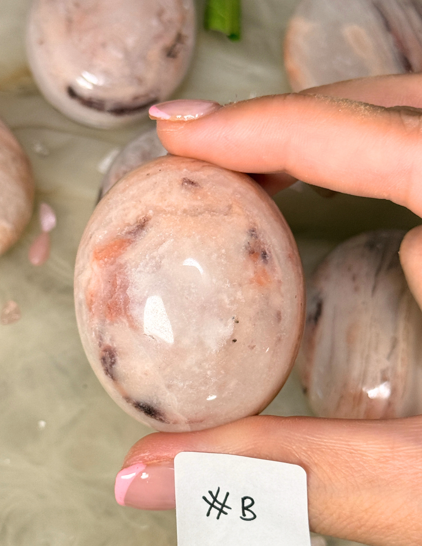 “We Only Wear Pink on Fridays” 💗 | Pink Aventurine Palm Stones | Choose Your Own Vibes