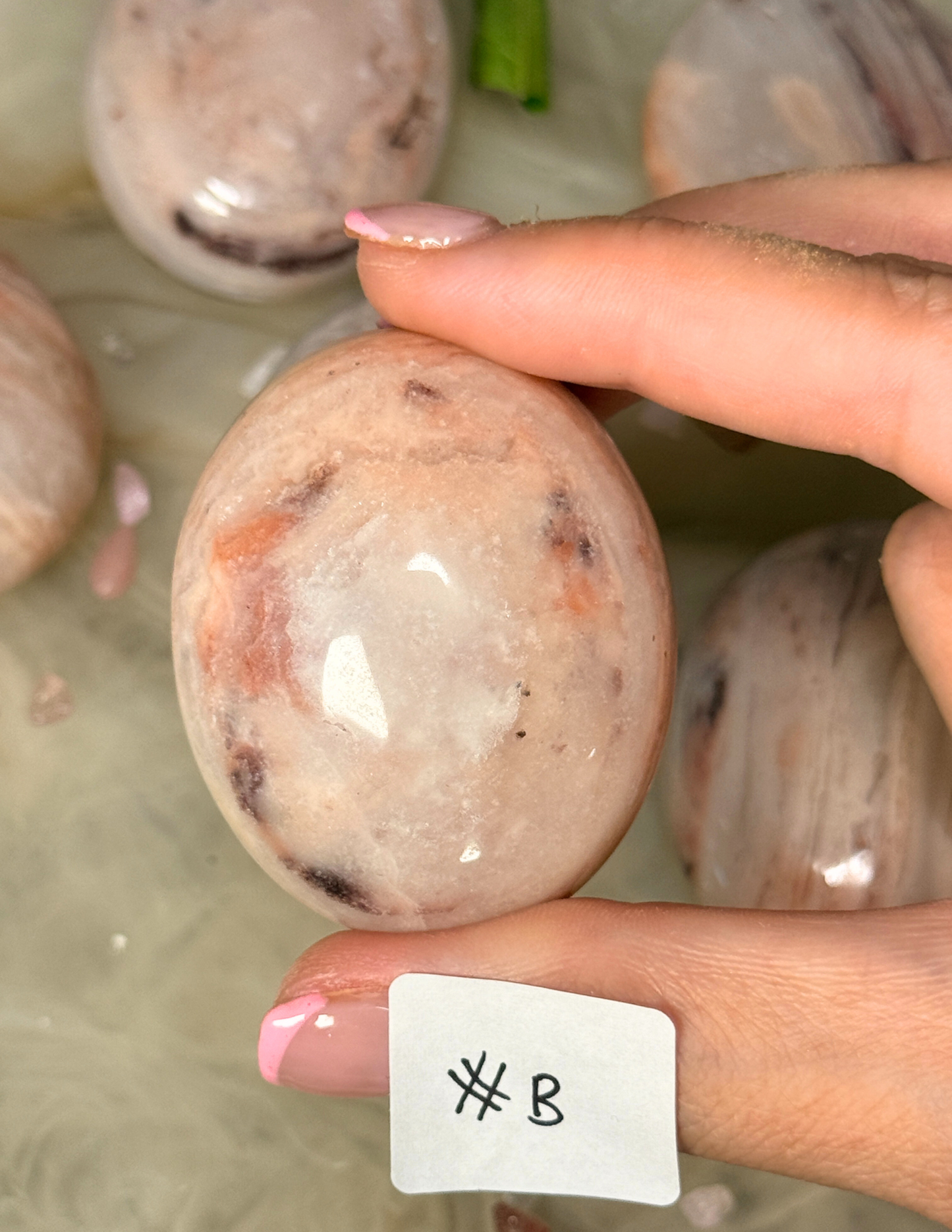 “We Only Wear Pink on Fridays” 💗 | Pink Aventurine Palm Stones | Choose Your Own Vibes