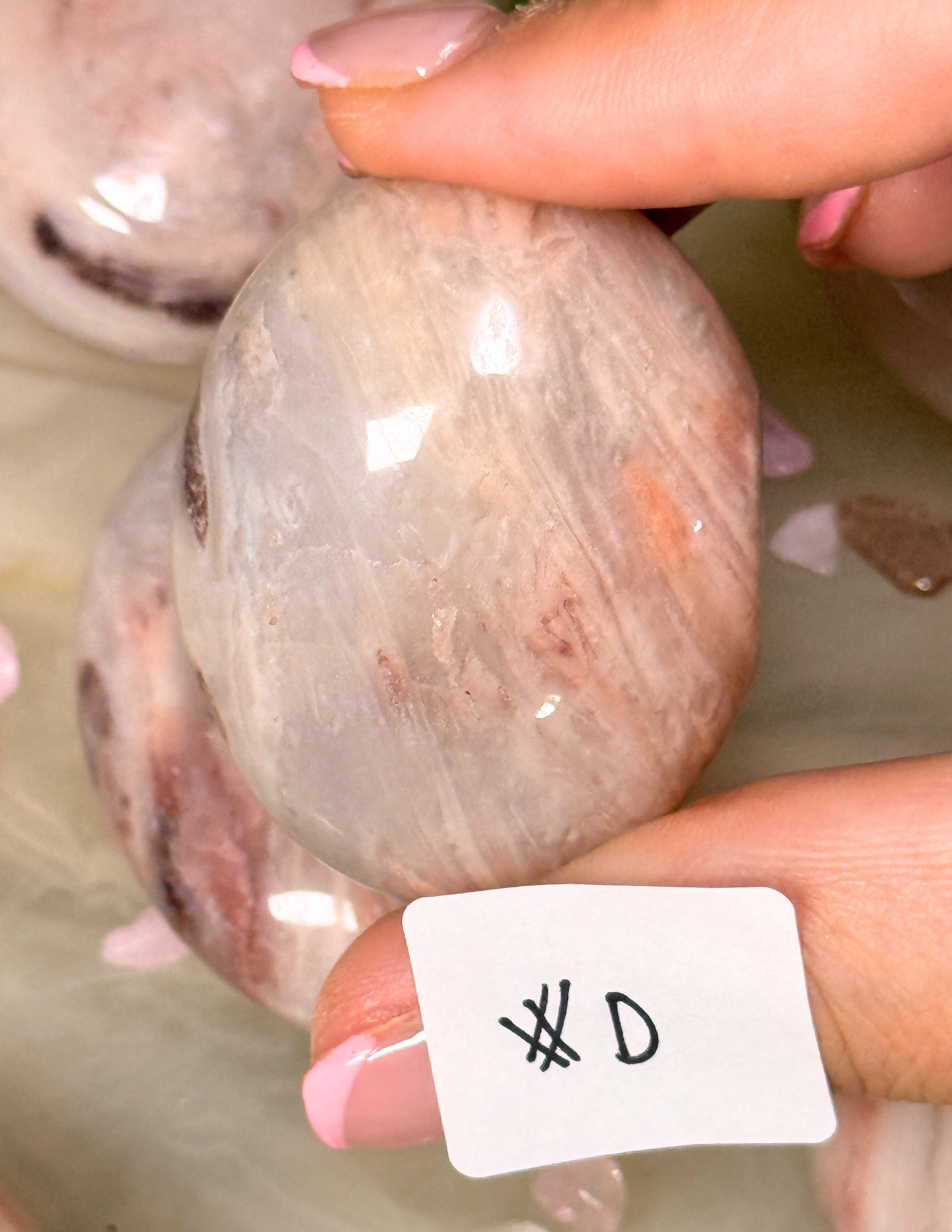 “We Only Wear Pink on Fridays” 💗 | Pink Aventurine Palm Stones | Choose Your Own Vibes