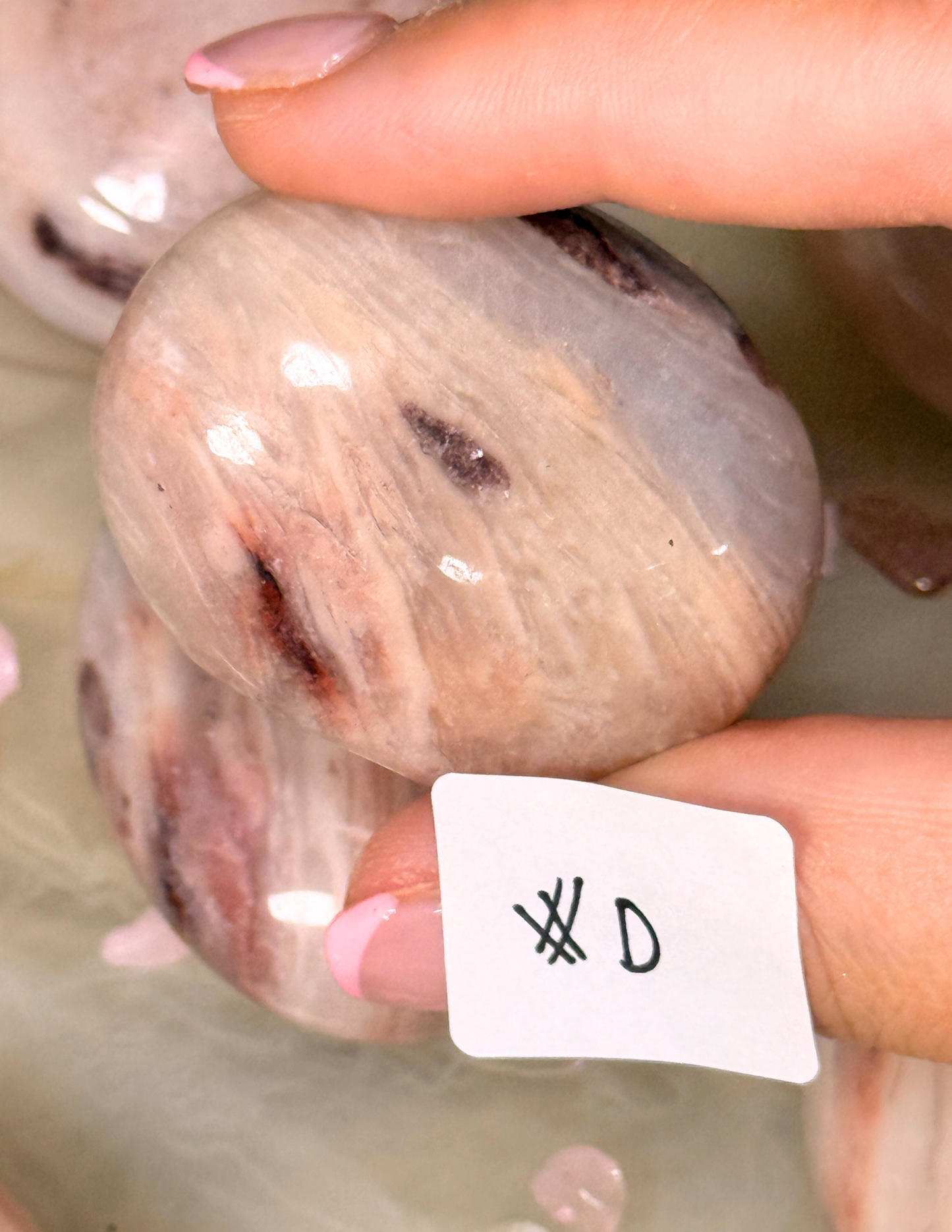 “We Only Wear Pink on Fridays” 💗 | Pink Aventurine Palm Stones | Choose Your Own Vibes