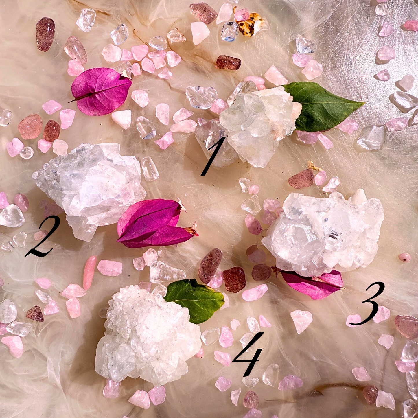 Frozen Starlight – Apophyllite Cluster | Pick Your Cluster