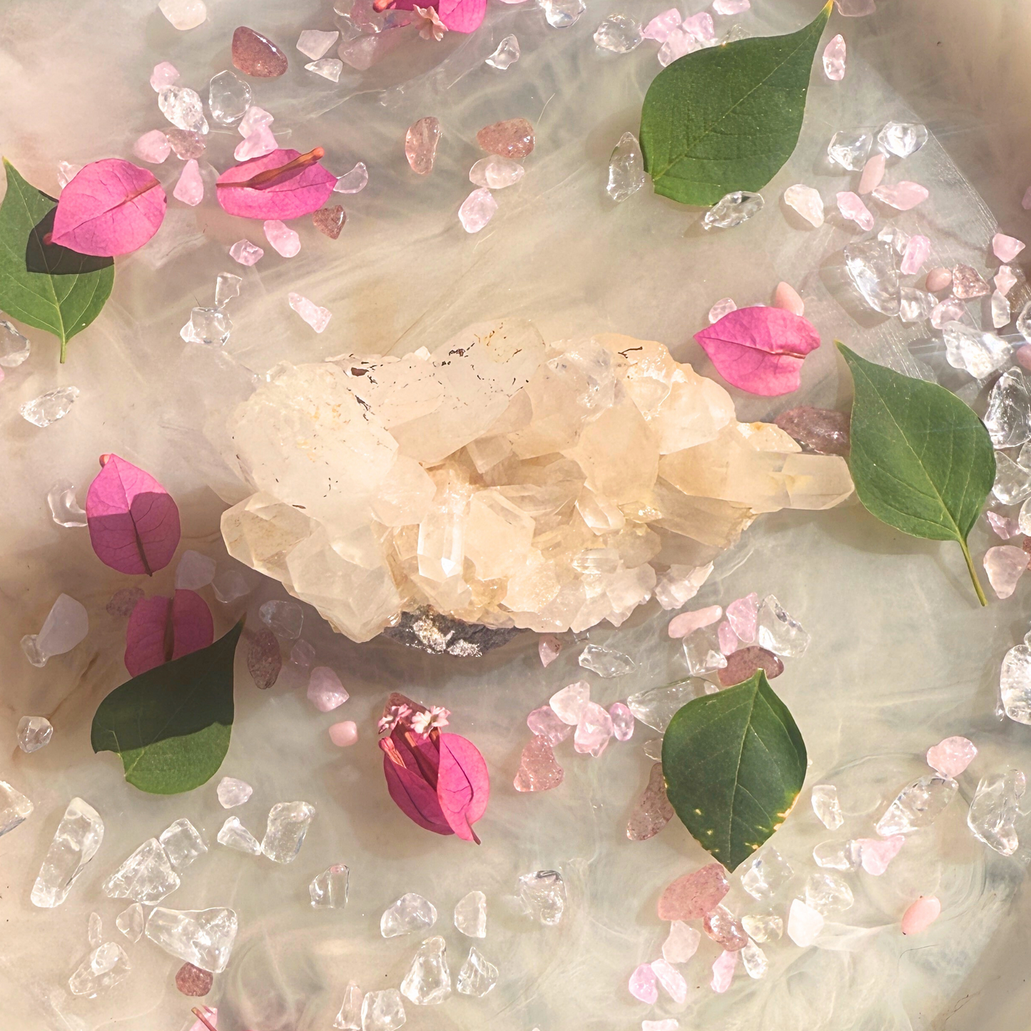 ✨ Clarity Keeper – Madagascan Clear Quartz Cluster