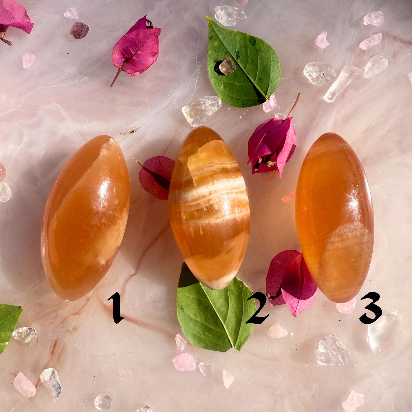 🍯 “Sweet, Sassy & Sacred” – Honey Calcite Lingams