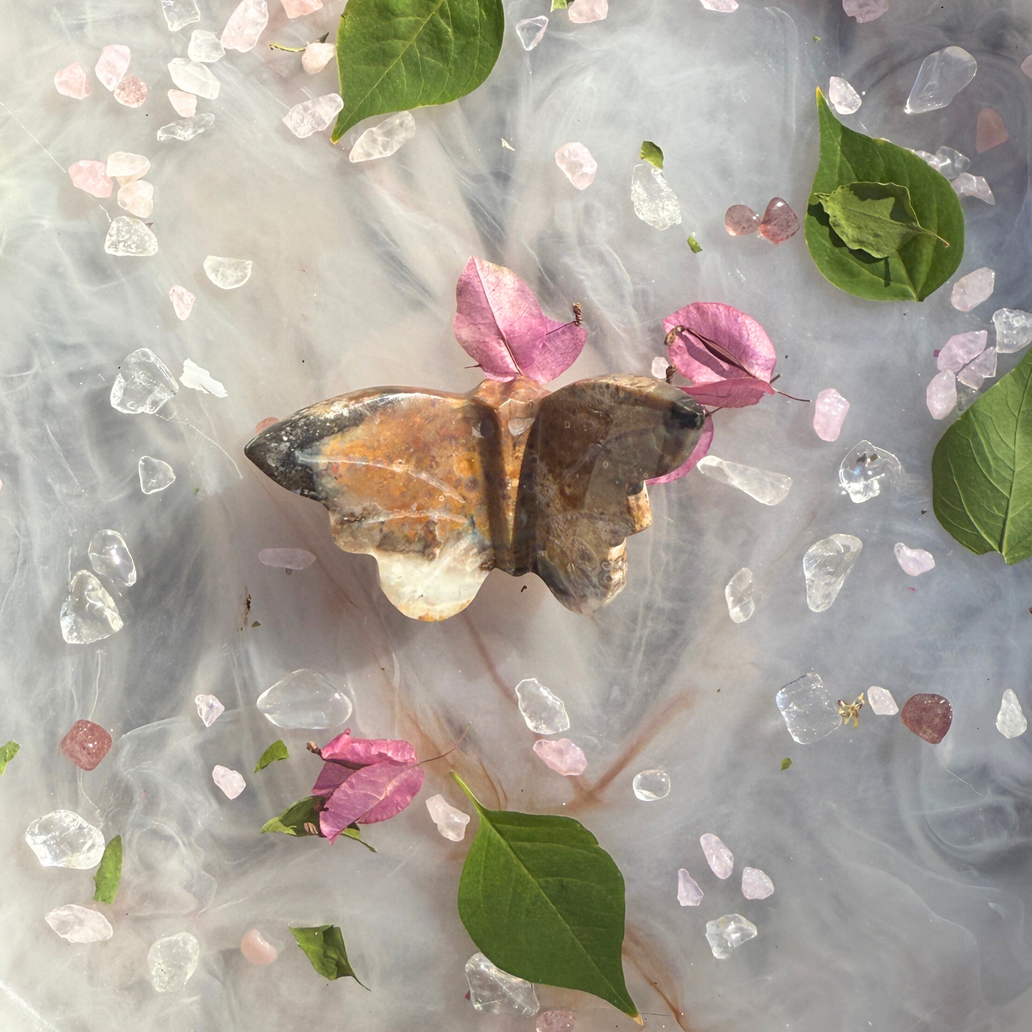 Ancient Soul, New Wings – Petrified Wood 3D Butterfly (Intuitively Picked)